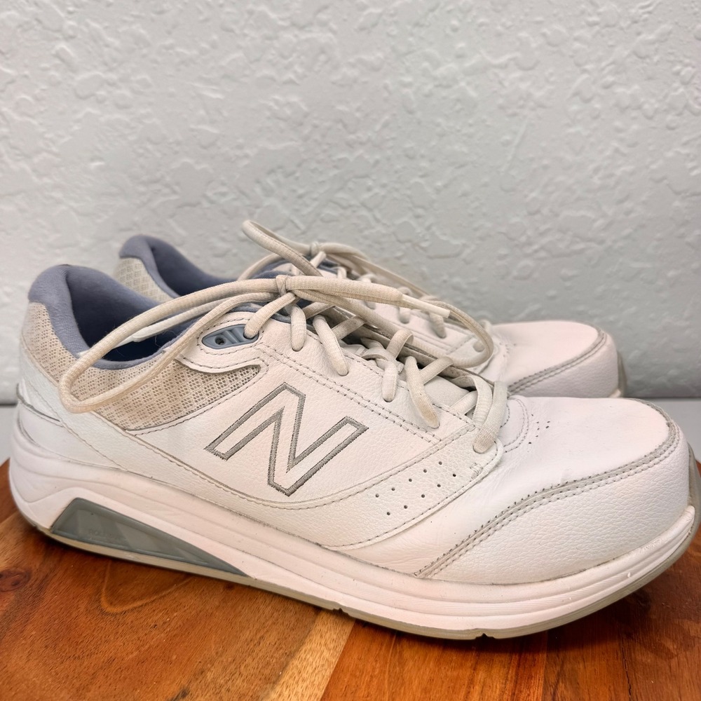 New Balance 928v3 Womens 10.5 White Leather Walking Shoes WW928WB3